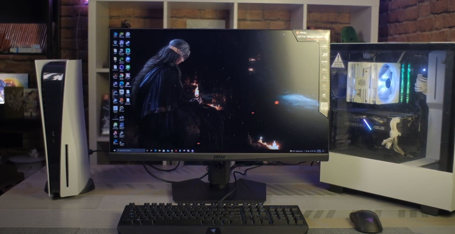 全方位顯示器[MSI Optix MAG274QRF-QD]開箱評測