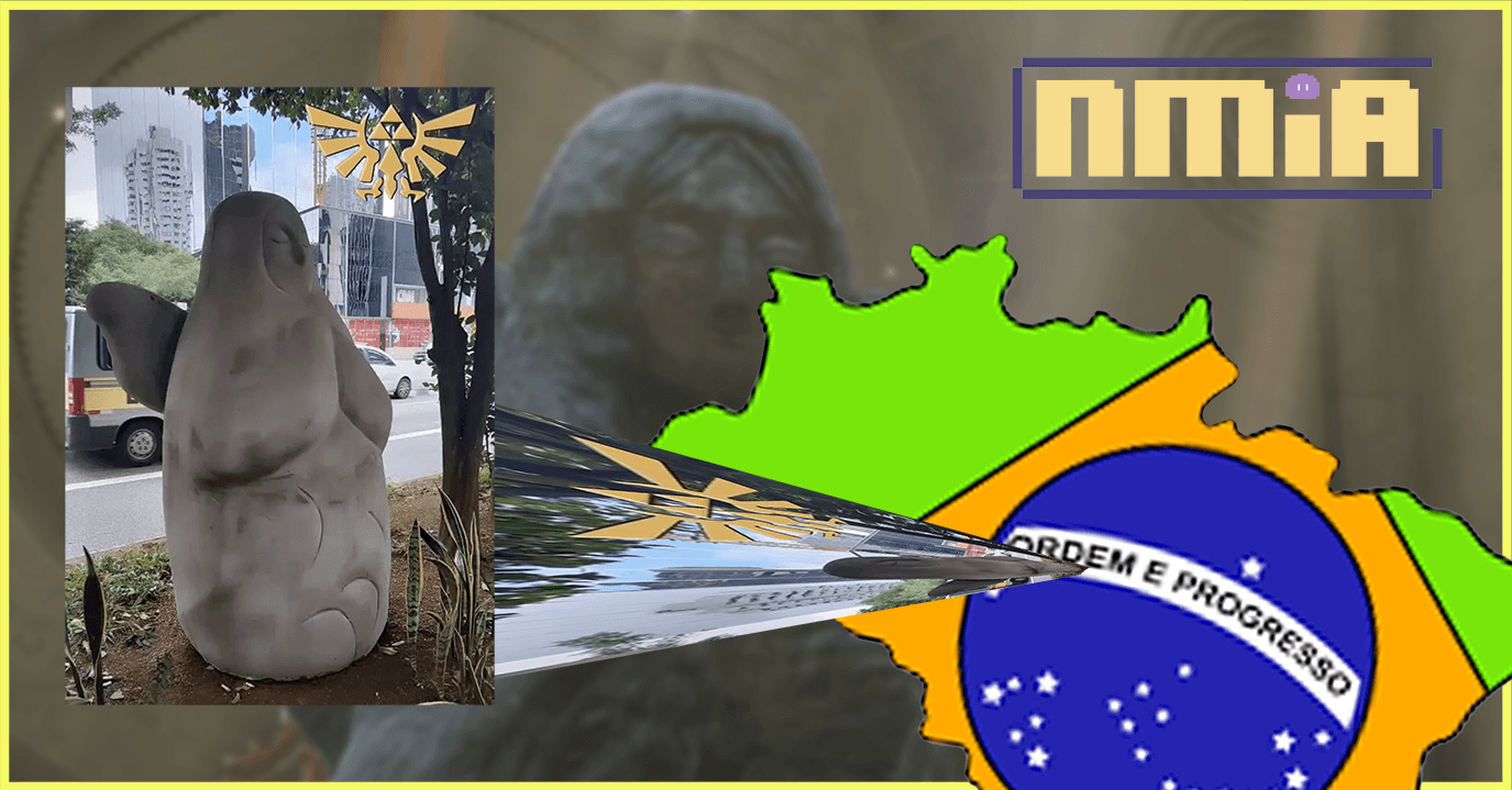 《薩爾達傳說：王國之淚》女神雕像在巴西各地“憑空”出現