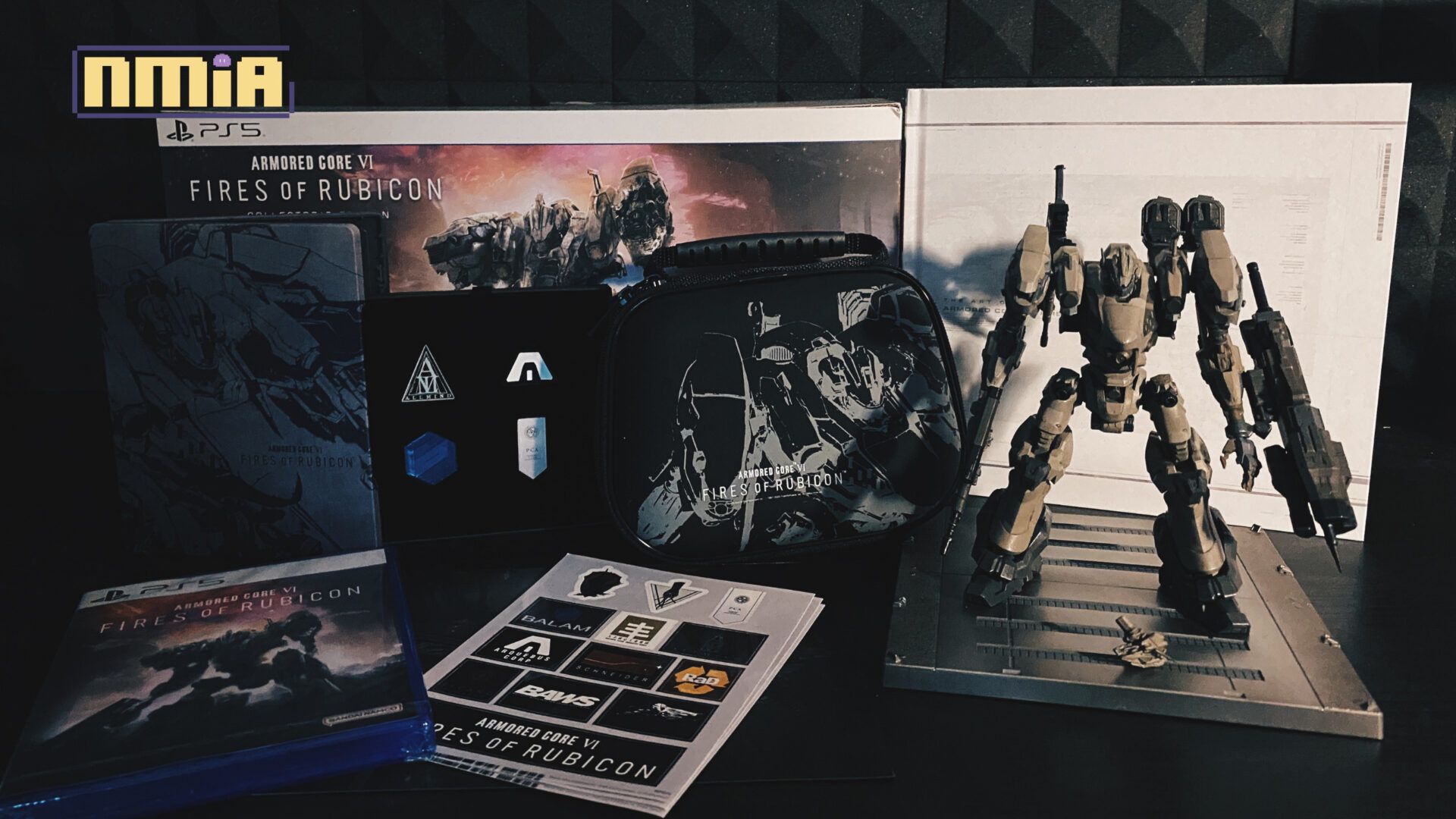 《機戰傭兵VI：境界天火》限定版 開箱