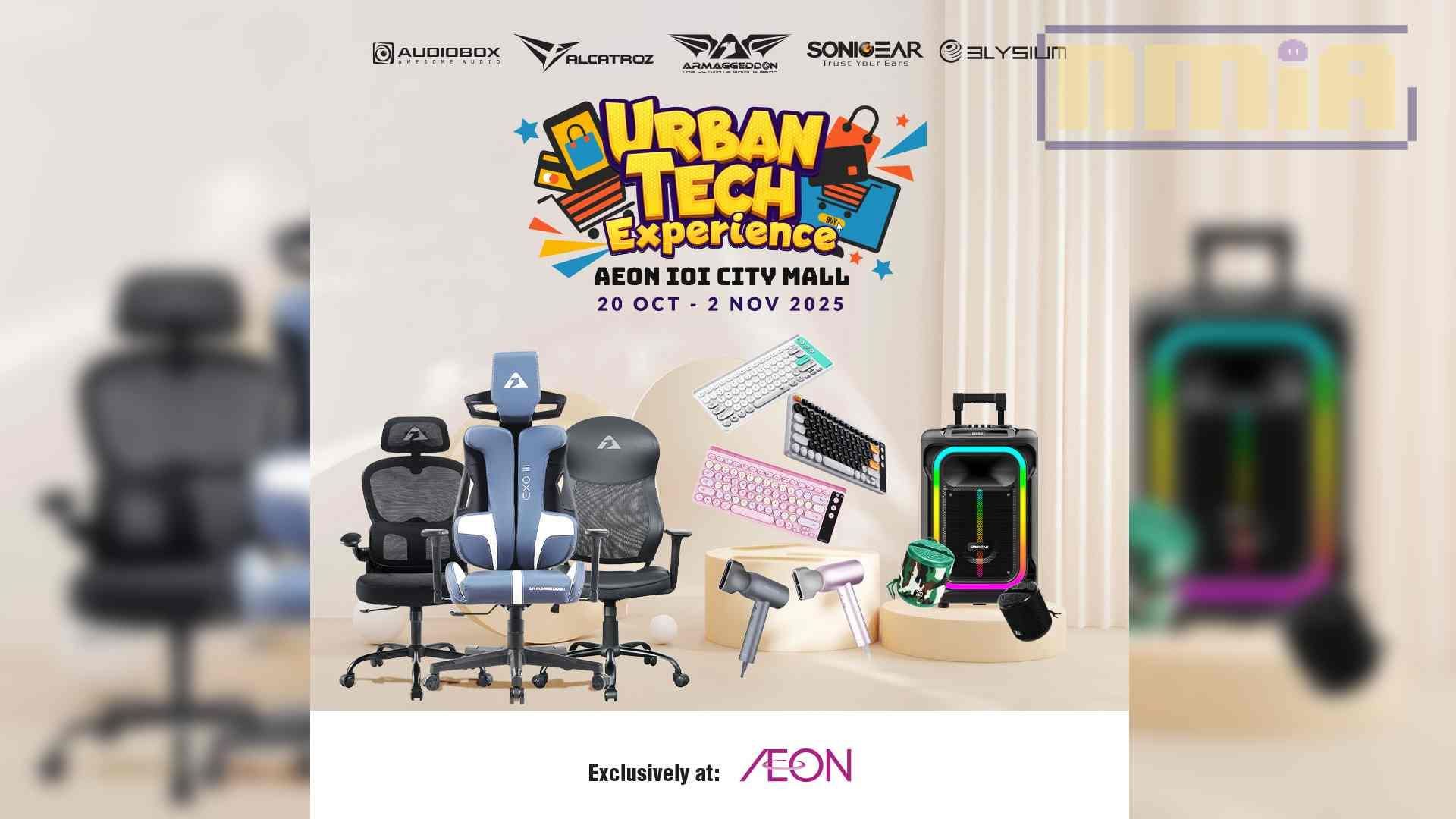 就趁這個週末到 Urban Tech Experience 升級你的遊戲娛樂體驗吧!