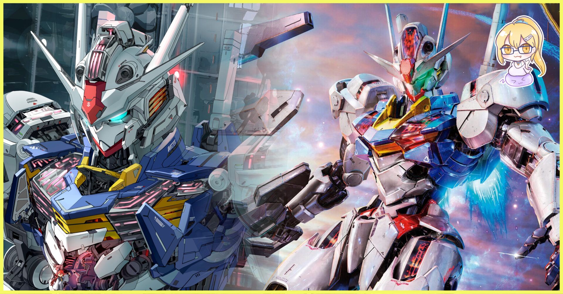 《機動戰士鋼彈 水星的魔女》「風靈鋼彈」「FULL MECHANICS」1/100比例模型發售日確定，包裝繪圖簡直帥爆