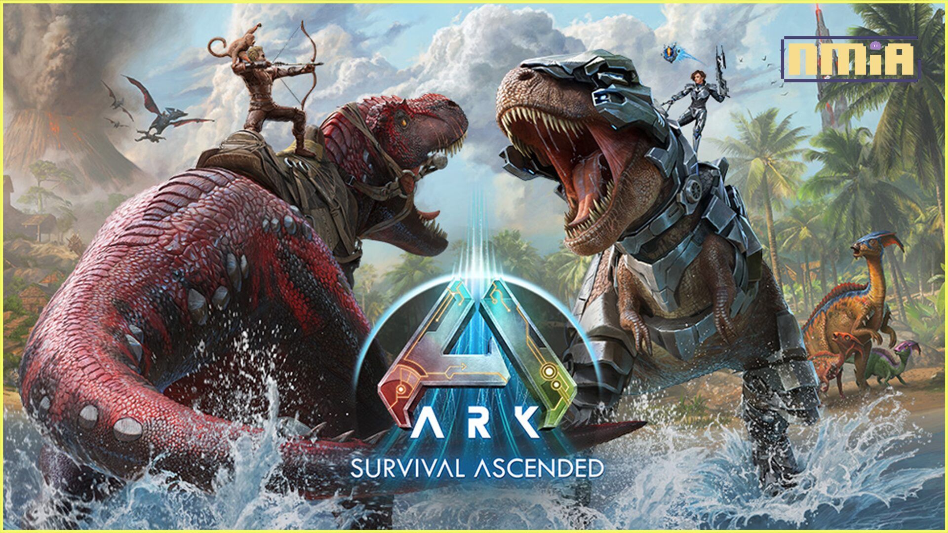 開放世界恐龍生存動作遊戲 PlayStation®5版 《ARK : Survival Ascended》! 免費下載的追加地圖「焦土地球」今日發布! 全新季票「鮑伯的荒誕奇譚」也於今日同步發售!