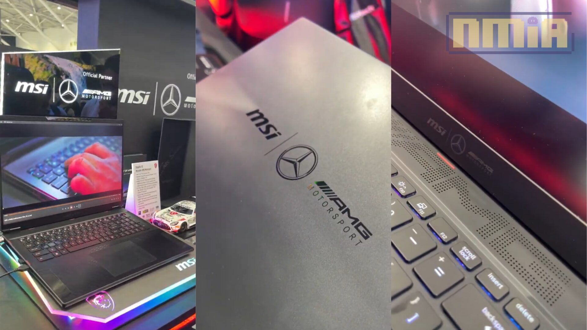 【COMPUTEX 2024】微星MSI 攜手 Mercedes-AMG 再度推出聯名限量筆電，電競質感與超跑元素聯合打造出極度快感