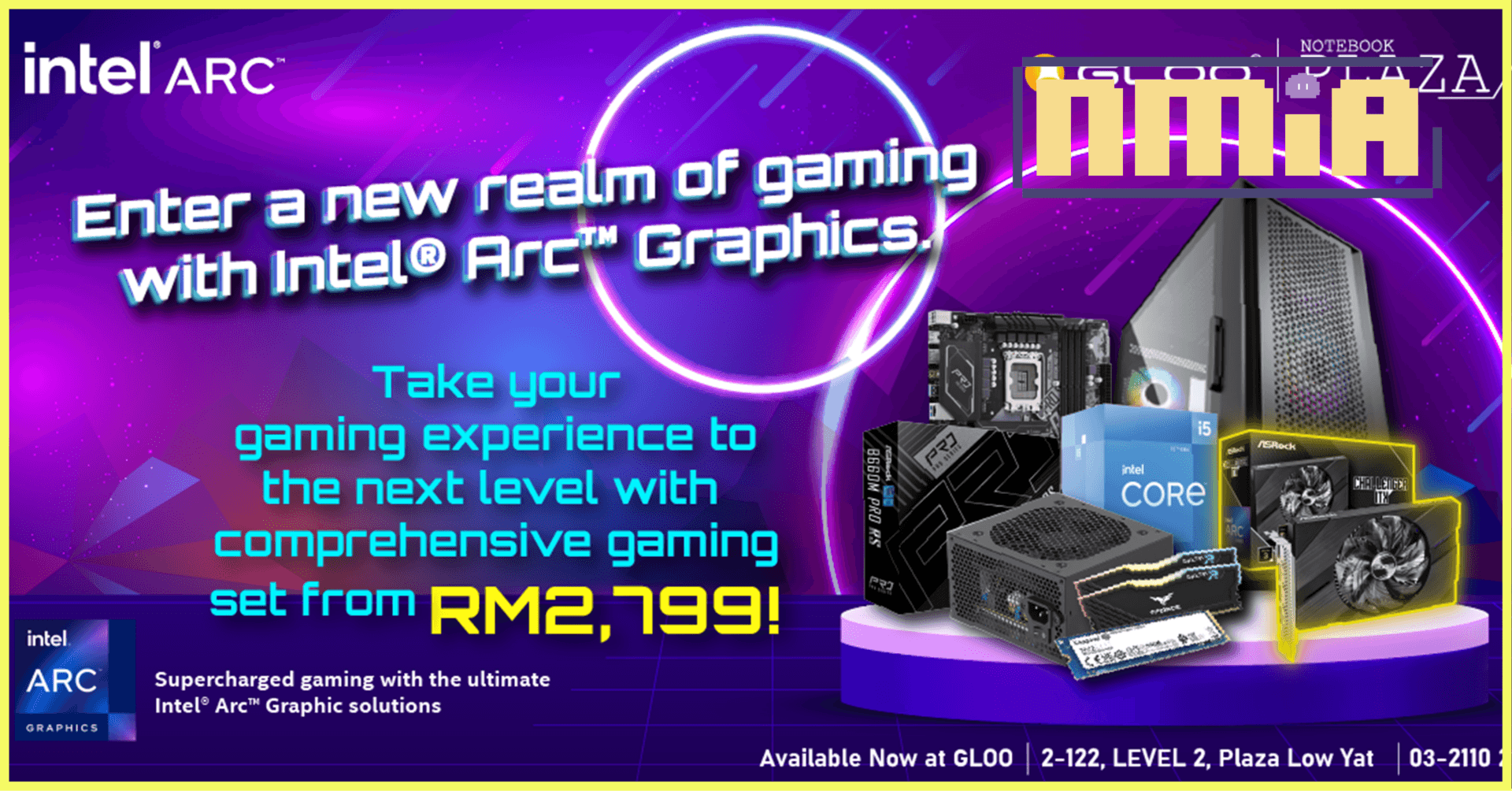 告別卡頓和低畫質，電競配備升級好時機！Intel® Arc™ A-Series 電競套裝火熱促銷中！