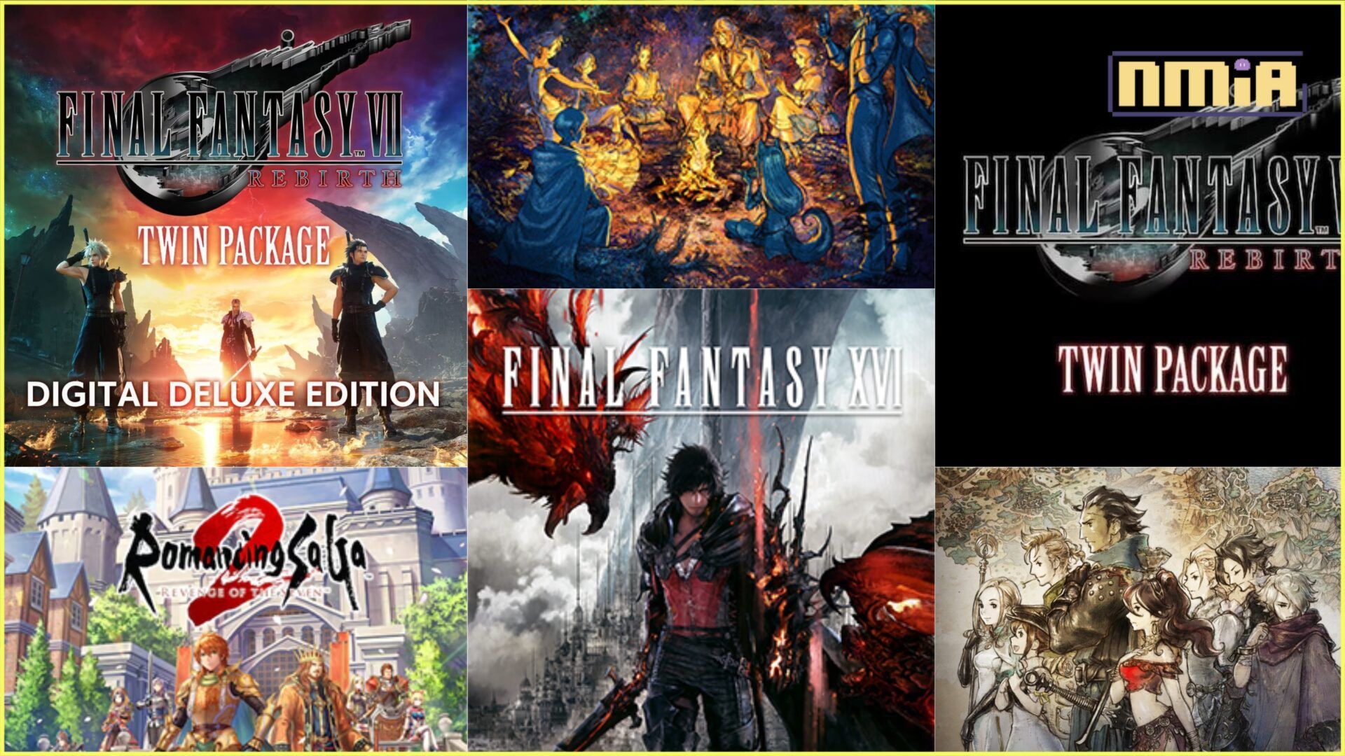 Nintendo eShop／Nintendo Store 以及 PlayStation™Store 舉辦「SQUARE ENIX ULTIMATE SALE ～Mega March 2025～」 