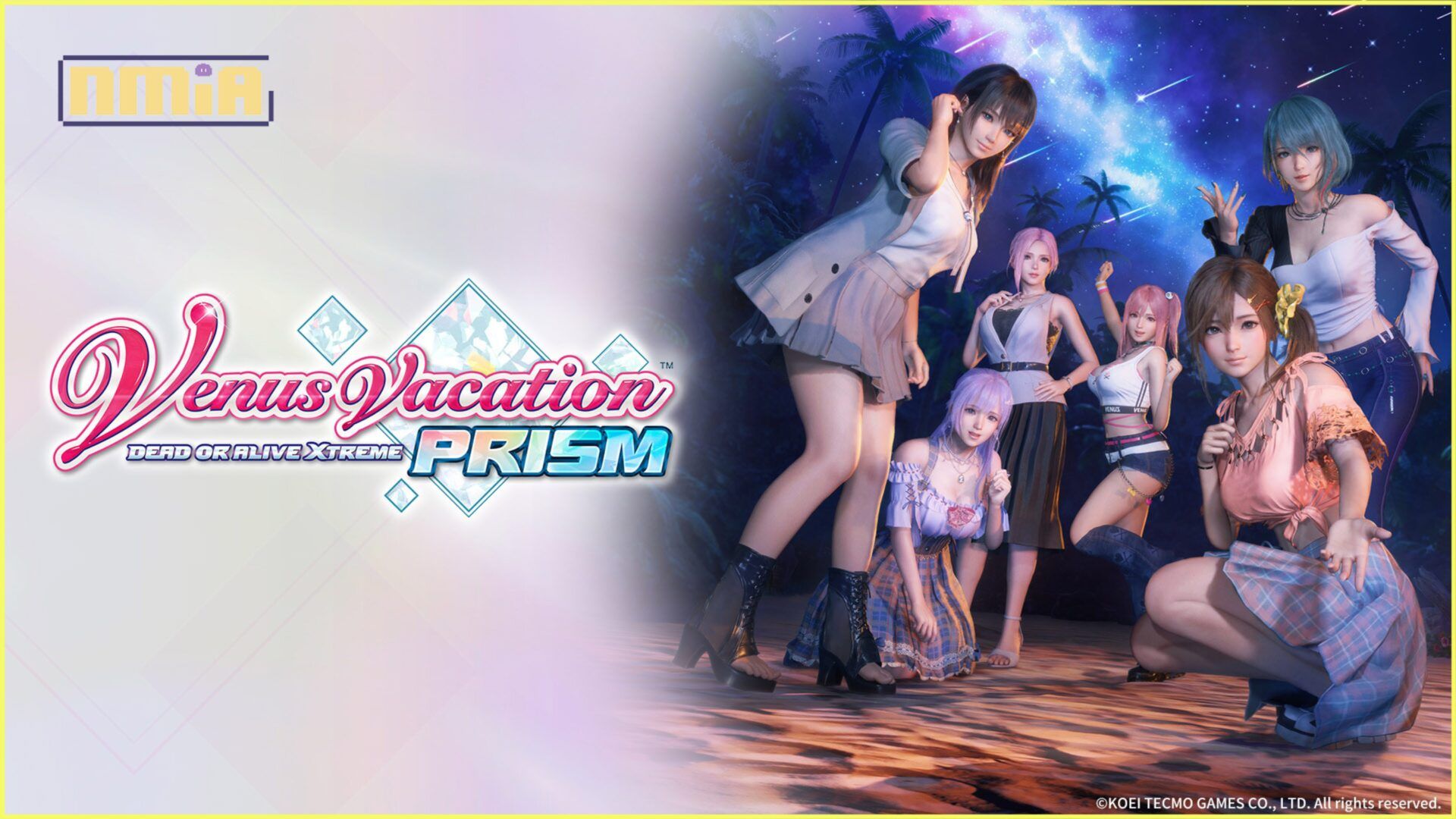 『Venus Vacation PRISM – DEAD OR ALIVE Xtreme -』全新主視覺&插畫家「Yom」聯動企劃細節揭曉!~最新沉浸式表現相關情報公開~