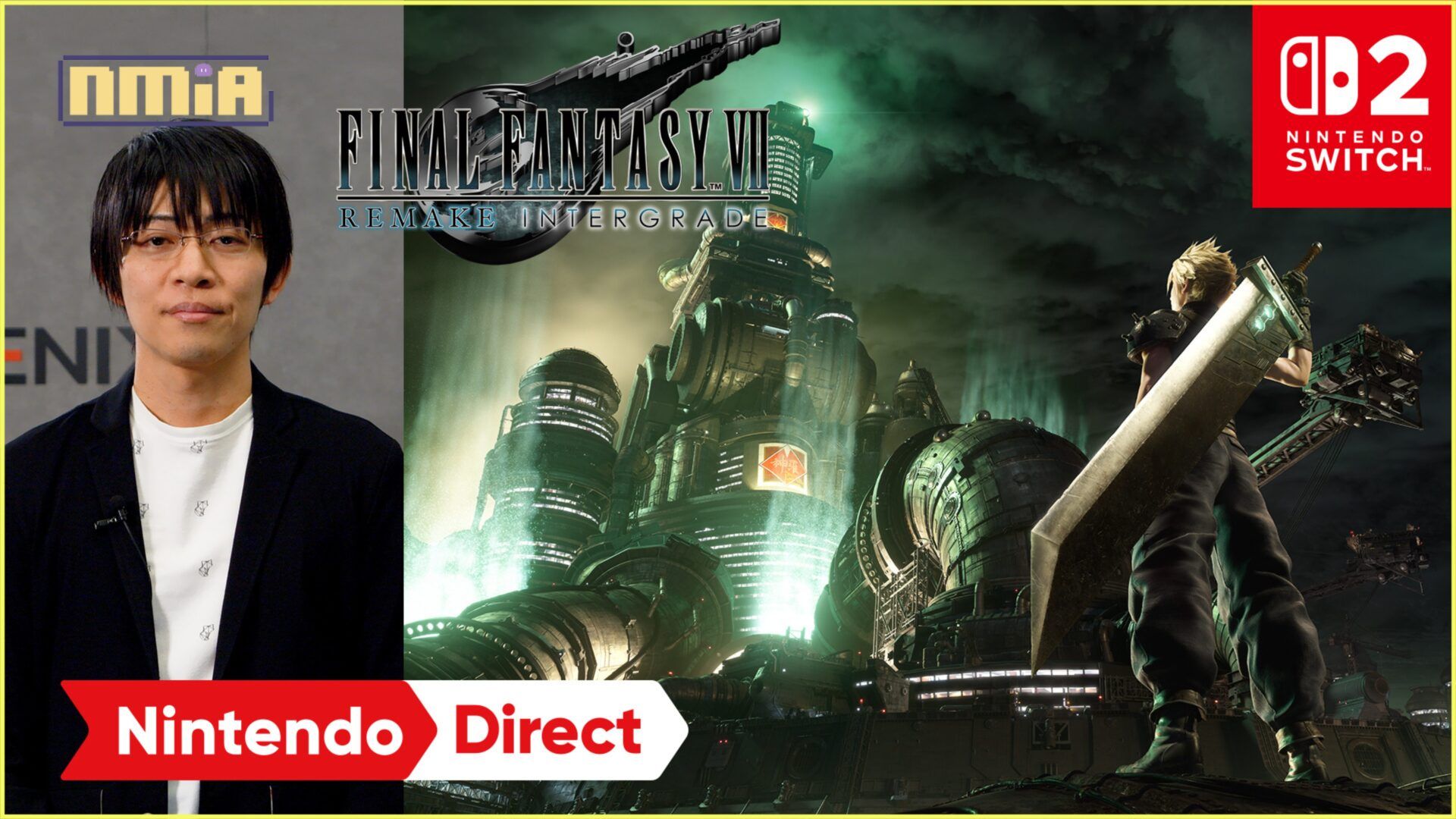 《FINAL FANTASY VII REMAKE INTERGRADE》 確定推出Nintendo Switch™ 2版