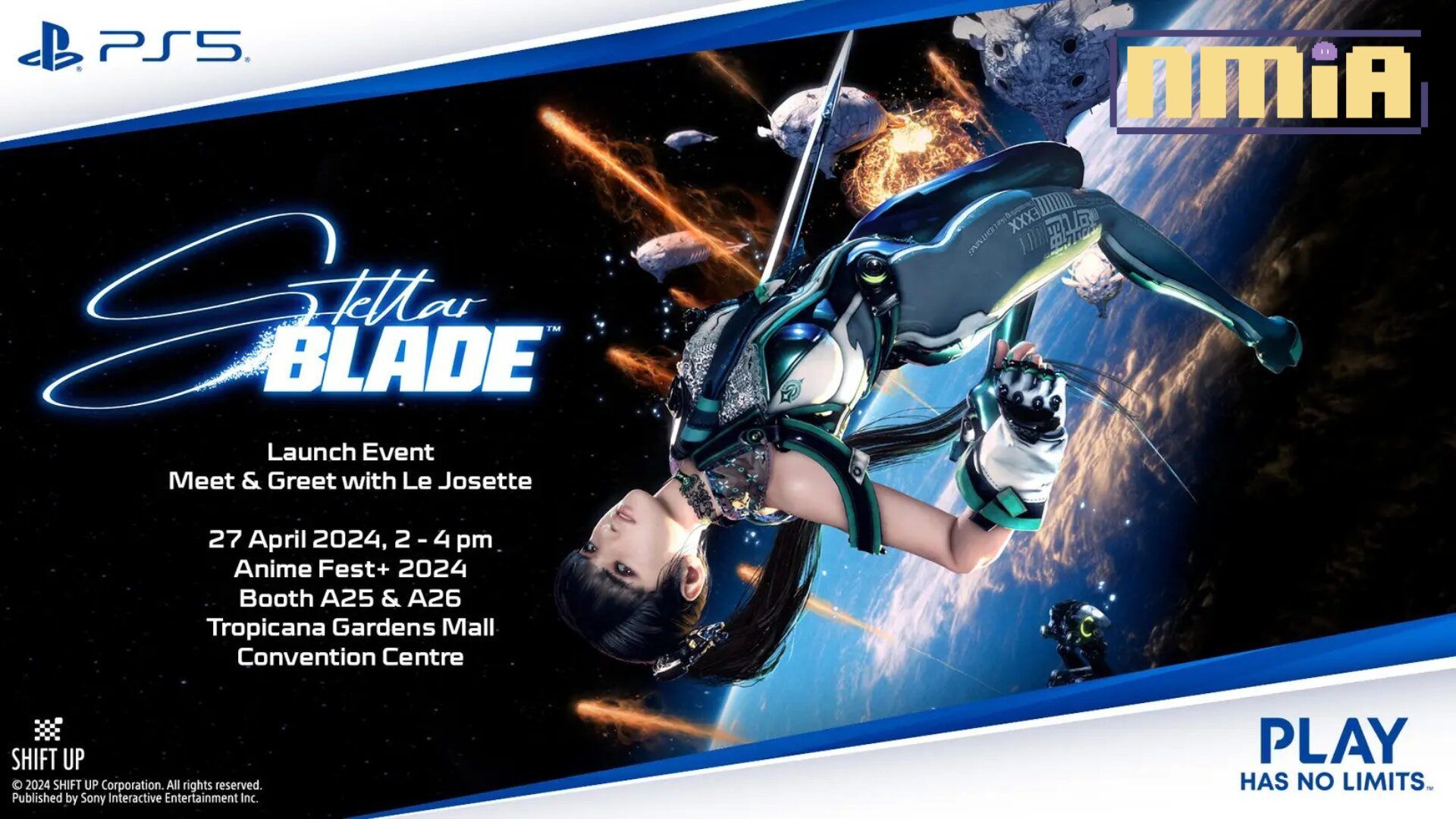 Meet Le Josette at the Stellar Blade Launch Event, Happening This Weekend at Anime Fest+ 2024!
