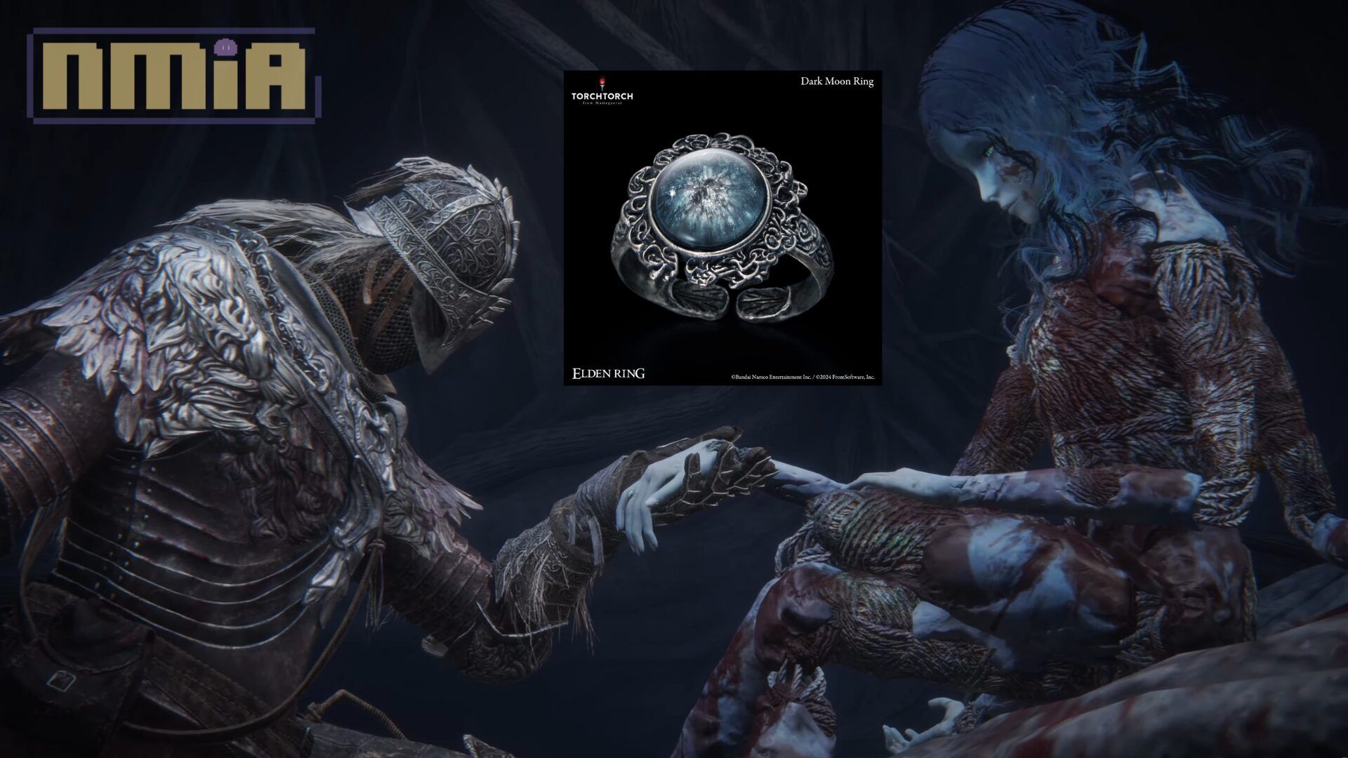 TORCH TORCH x FromSoftware《艾爾登法環》「暗月戒指」周邊開放預購，現實中再次跟魔女菈尼求婚！「來，一起走吧……我永遠的王啊」